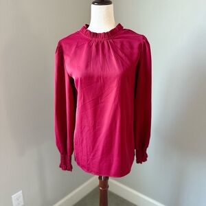 Elegant Women's Red Blouse